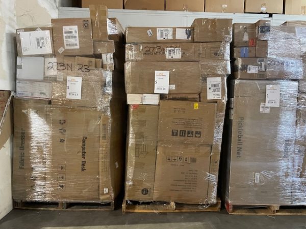 Online Returns and Undeliverable Merchandise Truckload