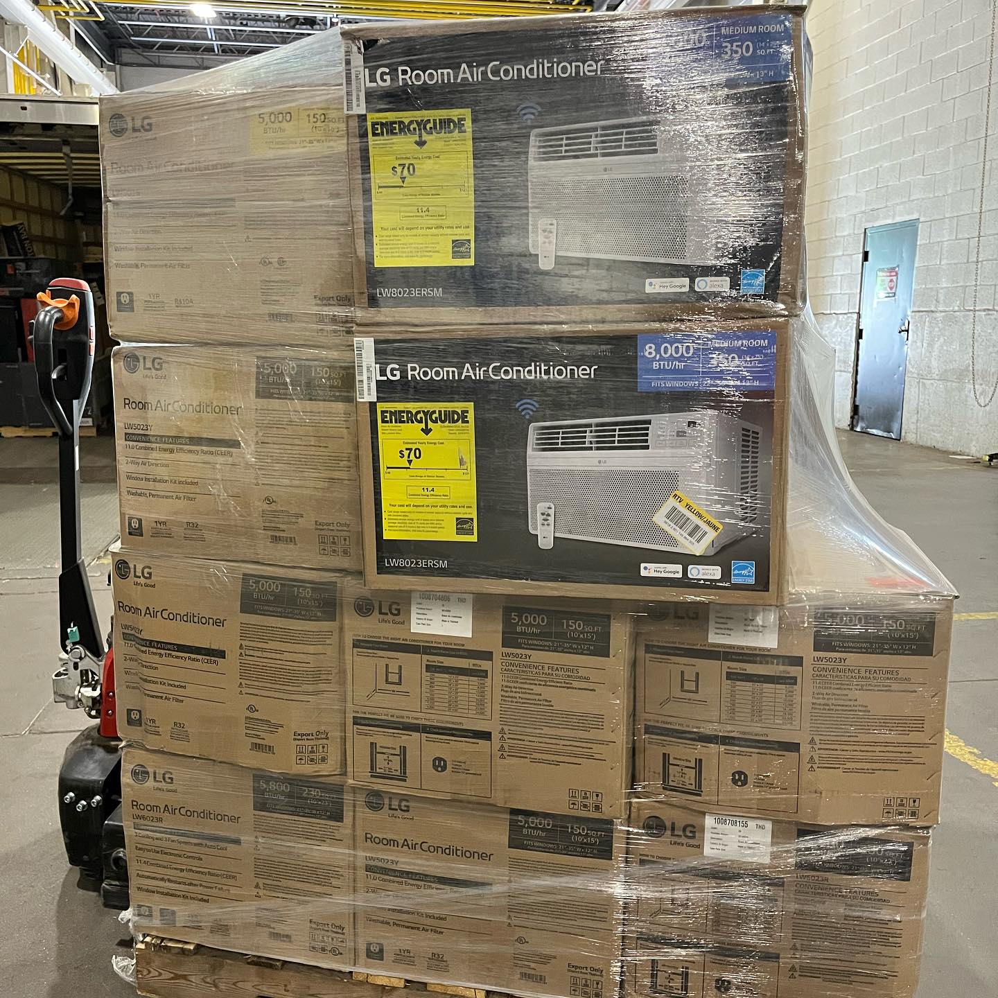 Air Conditioner Pallets Air Conditioner Pallets